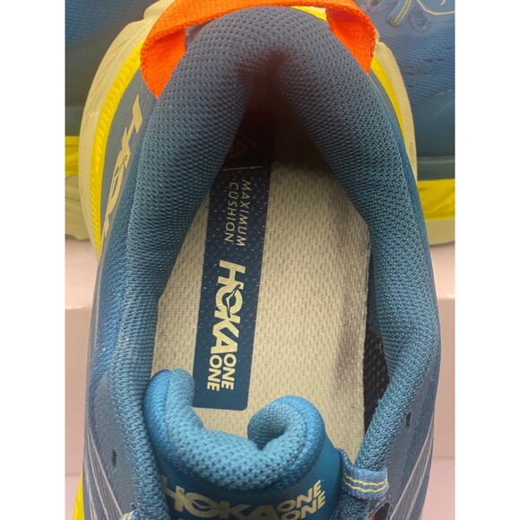 Hoka One One Mens Stinson ATR 6 1110506 BCBT Sz 9 Vnds Pads Trail Running
